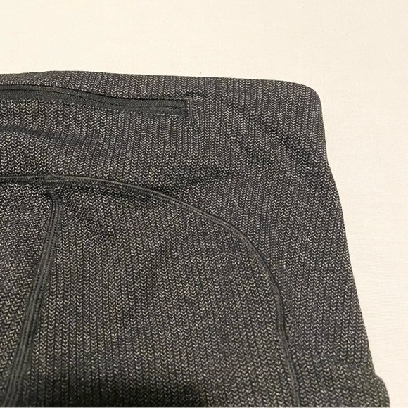 Lululemon Speed Up Tight Power Luxtreme Knit Black Heathered Black Size 4 - Picture 13 of 16